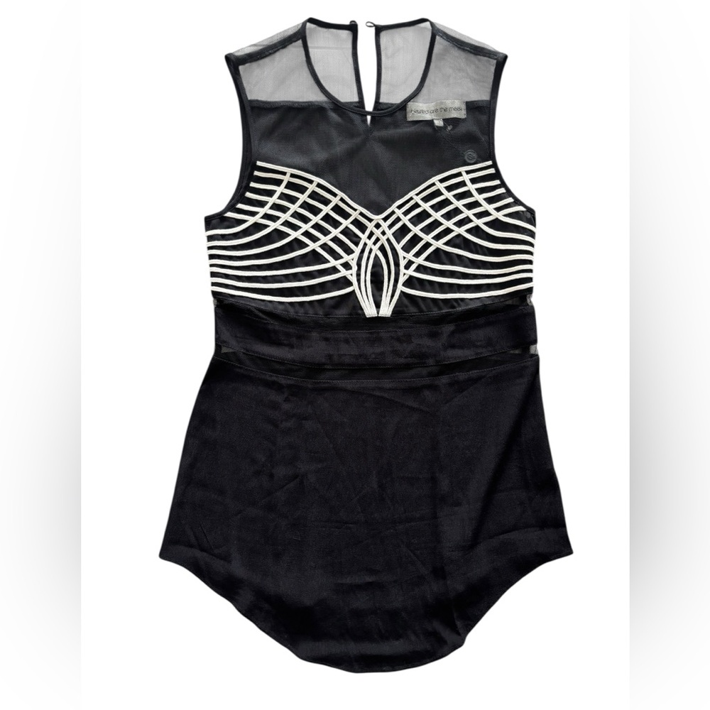 BLESSED ARE THE MEEK SEMI SHEER TUNIC NWT SIZE 1-US XS